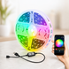 Led гірлянда c bluetooth та керуванням з телефону 5м APP BT / Світлодіодна Bluetooth RGB стрічка USB / RGB стрічка 12В sp7995 фото 1